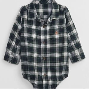 Gap Baby Flannel Bodysuit